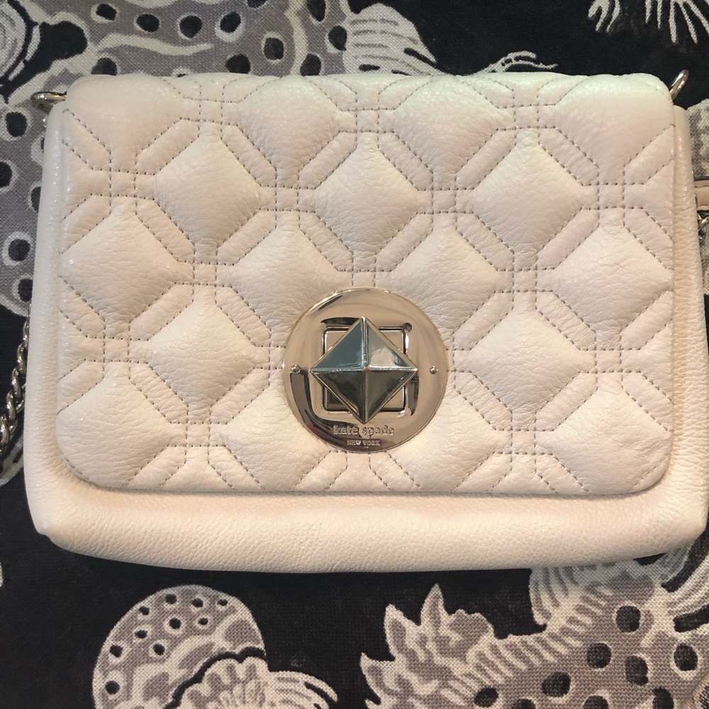 Kate Spade tufted crossbody bag